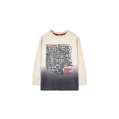 тениска,детски,тениски,boboli,knit,long,sleeve,t,shirt,cream,1,(beige)