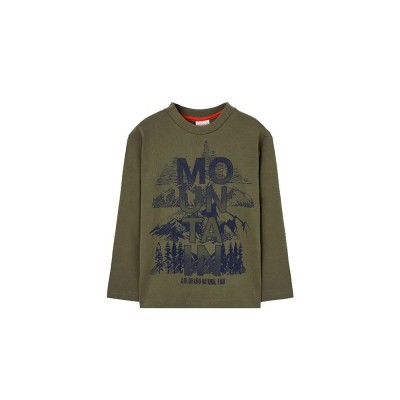 тениска,детски,тениски,boboli,knit,long,sleeve,t,shirt,forest,(green)