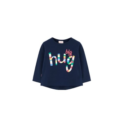 тениска,детски,тениски,boboli,knit,long,sleeve,t,shirt,marine,(blue)