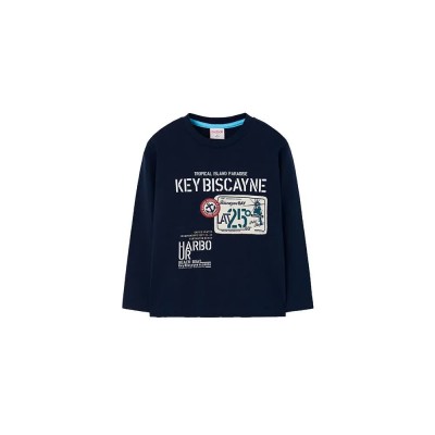 тениска,детски,тениски,boboli,knit,long,sleeve,t,shirt,marine,2,(blue)