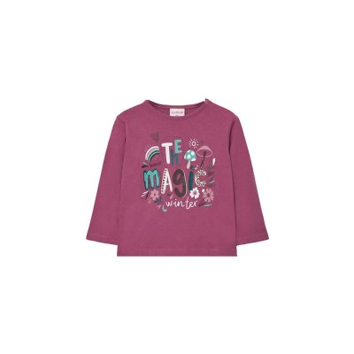 тениска,детски,тениски,boboli,knit,long,sleeve,t,shirt,raspberry,(pink)