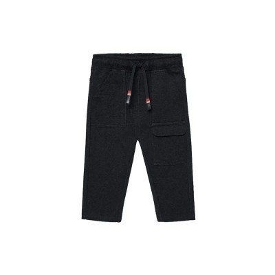 панталони,детски,панталони,boboli,knit,pants,vigore,anthracite,(black)