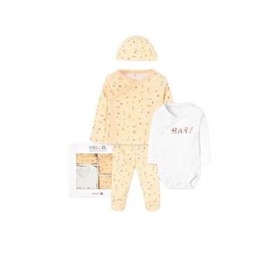 детски,екипи,детски,облекла,за,момчета,boboli,knit,set,geometric,print,(orange)