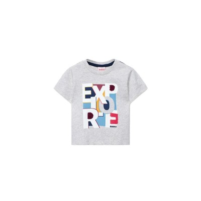 тениска,детски,тениски,boboli,knit,short,sleeve,t,shirt,vigore,crude,(grey)