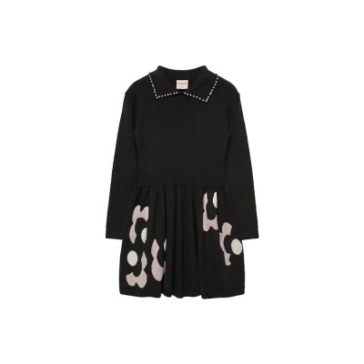 блуза,детски,поли,и,рокли,boboli,knitwear,dress,black