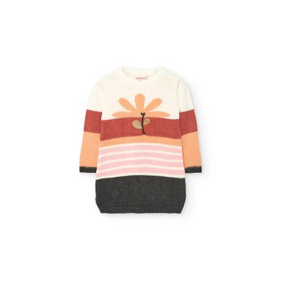 блуза,детски,поли,и,рокли,boboli,knitwear,dress,boiler,(multicolor)