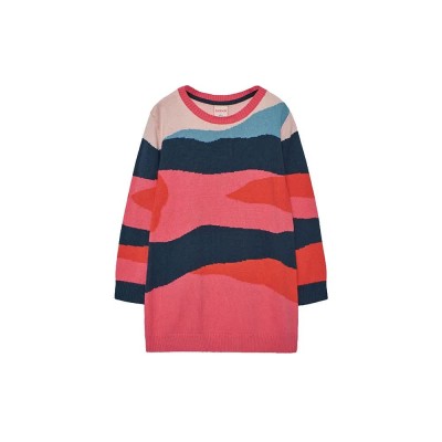 блуза,детски,поли,и,рокли,boboli,knitwear,dress,indigo,(pink)