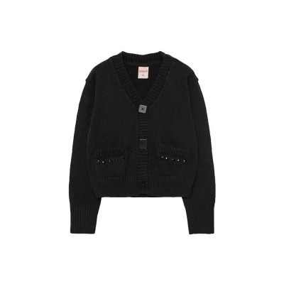яке,детски,якета,и,палта,boboli,knitwear,jacket,black
