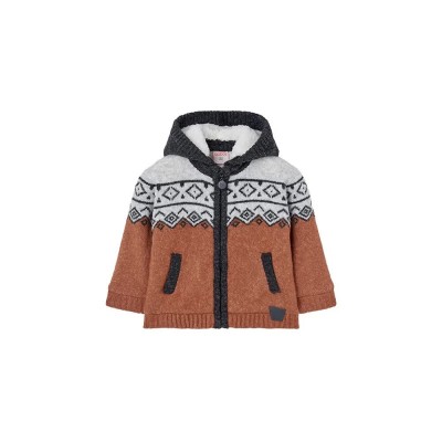 яке,детски,якета,и,палта,boboli,knitwear,jacket,brown,(boiler)