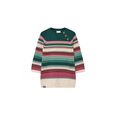 блуза,детски,поли,и,рокли,boboli,knitwear,striped,dress,fir,(multicolor)