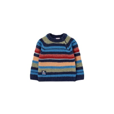 блуза,детски,блузи,boboli,knitwear,striped,sweater,marine,(blue)