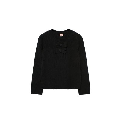 блуза,детски,блузи,boboli,knitwear,sweater,black