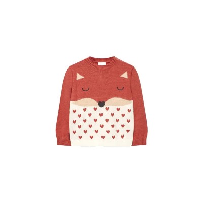 блуза,детски,блузи,boboli,knitwear,sweater,boiler,(red)