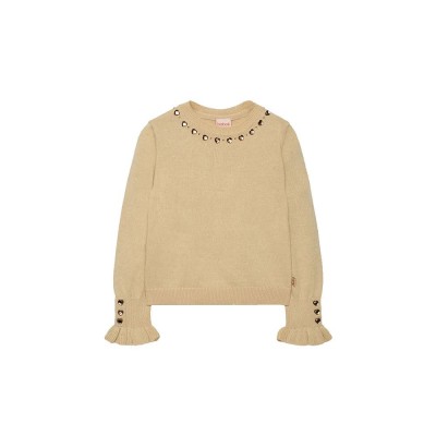 блуза,детски,блузи,boboli,knitwear,sweater,cream,1,(beige)