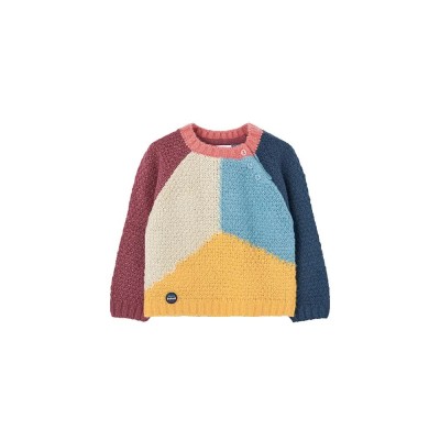 блуза,детски,блузи,boboli,knitwear,sweater,lake,(multicolor)