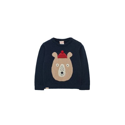 блуза,детски,блузи,boboli,knitwear,sweater,marine,(blue)
