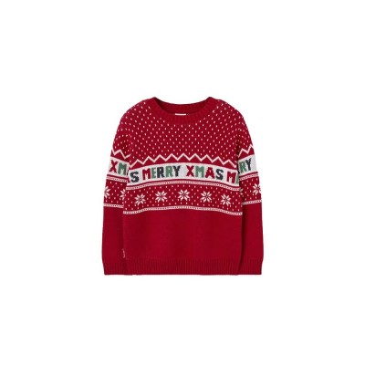 блуза,детски,блузи,boboli,knitwear,sweater,red,(grenade)