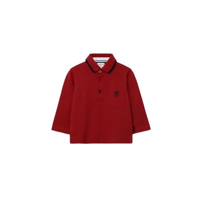 детски,блузи,с,яка,boboli,pique,long,sleeve,polo,scarlet,(red)