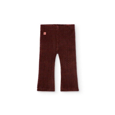 детски,клинове,boboli,stretch,corduroy,leggings,heart,print,(red)