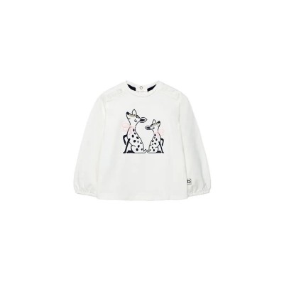 тениска,детски,тениски,boboli,stretch,knit,long,sleeve,t,shirt,chemical,white,4,(white)