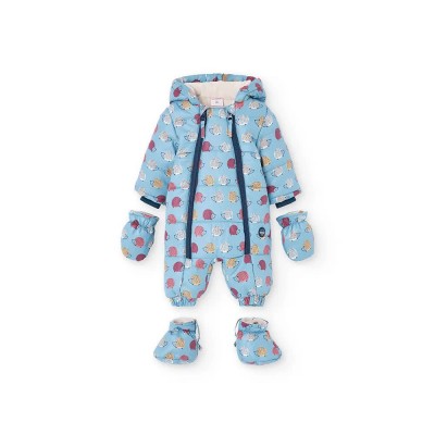 пижама,детски,пижами,boboli,technical,pyjama,hedgehog,print,1,(blue)