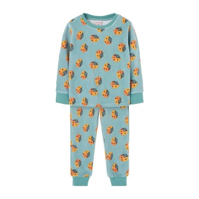 пижама,детски,пижами,boboli,velour,printed,pyjama,blue,(printed,dice)
