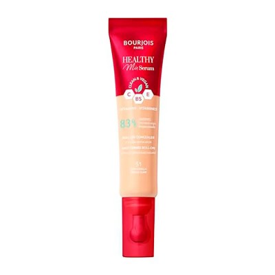 специфични,козметични,продукти,bourjois,paris,healthy,mix,liquid,serum,51,light,vanilla,11ml,facial,treatment,pink