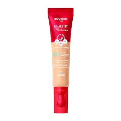 специфични,козметични,продукти,bourjois,paris,healthy,mix,liquid,serum,53,golden,beige,11ml,facial,treatment,pink