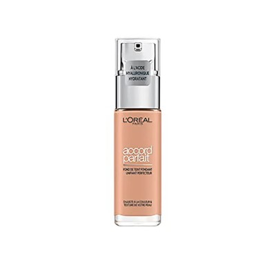 ексфолианти,l´oreal,paris,accord,parfait,hyaluronic,acid,3r,beige,rose,30ml,foundation