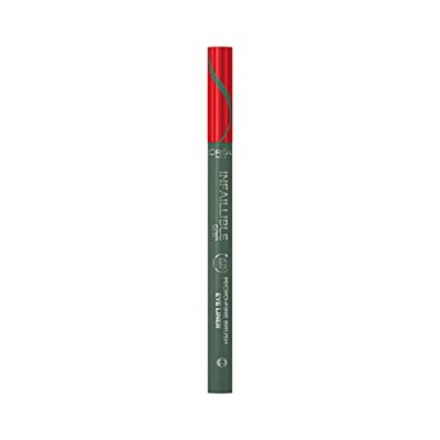 очна,линия,l´oreal,paris,infaillible,grip,36h,micro,fine,05,sage,green,0.4g,eyeliner