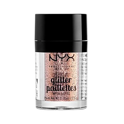 очна,линия,nyx,professional,makeup,glitter,pailletes,metallic,glitter,goldstone,2.5g,eye,shadow