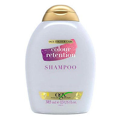 хигиена,коса,ogx,colour,retention,385ml,shampoo,white