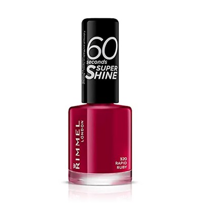 специфични,козметични,продукти,rimmel,london,60,seconds,super,shine,320,rapid,ruby,8ml,nail,polish