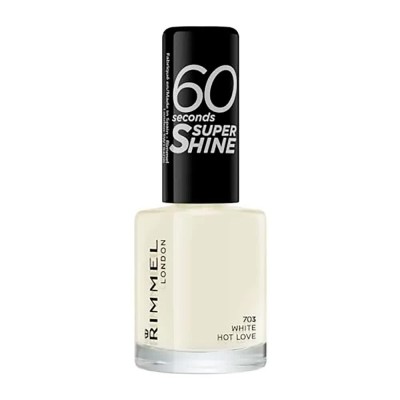 специфични,козметични,продукти,rimmel,london,60,seconds,super,shine,703,white,hot,love,8ml,nail,polish