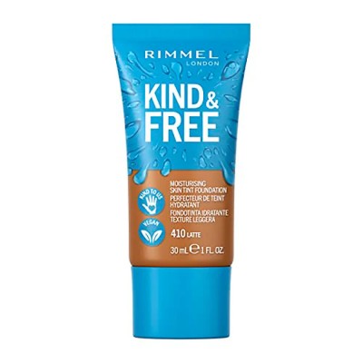 ексфолианти,rimmel,london,kind,&,free,skin,tint,410,latte,30ml,foundation
