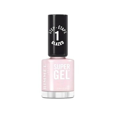 специфични,козметични,продукти,rimmel,london,super,gel,105,pink,glazed,12ml,nail,polish,pink