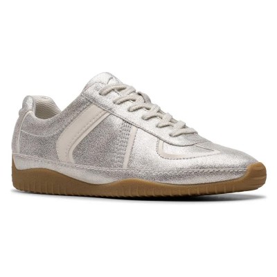 обувки,дамски,маратонки,clarks,shoes,meridor,lo,trainers,metallic,combi,(golden)
