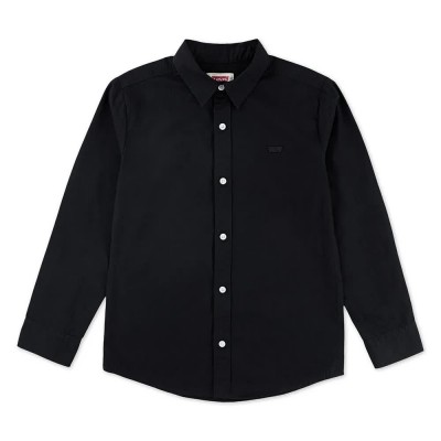 риза,с,дълъг,ръкав,детски,ризи,levi´s,®,battery,housemark,long,sleeve,shirt,black