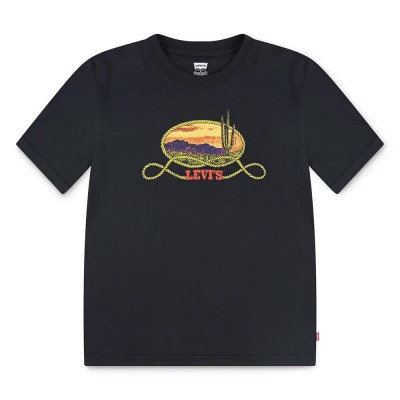 тениска,детски,тениски,levi´s,®,cactus,in,the,sunset,short,sleeve,t,shirt,jet,black,(black)