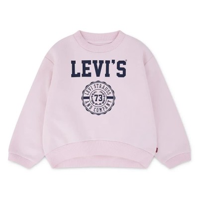 блуза,детски,блузи,levi´s,®,collegiate,crew,sweatshirt,crystal,rose,(pink)