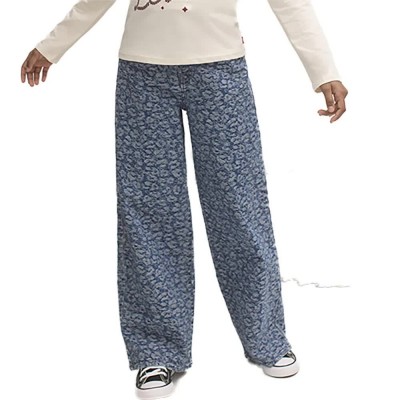 панталони,детски,панталони,levi´s,®,jacquard,high,rise,baggy,pants,blue,(blazing,blue)