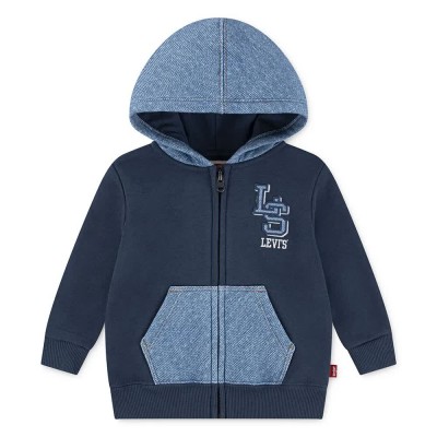 блуза,детски,блузи,levi´s,®,knit,full,zip,sweatshirt,big,dipper,(blue)