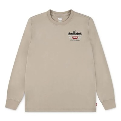 тениска,мъжки,тениски,дамски,тениски,levi´s,®,legendary,long,sleeve,t,shirt,beige,(white,pepper)