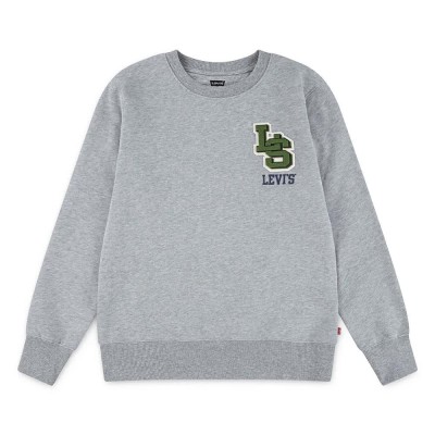 блуза,детски,блузи,levi´s,®,streamline,monogram,crewne,sweatshirt,grey,heather,(grey)