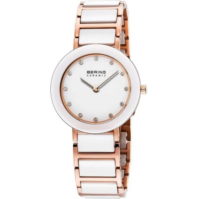 часовник,часовници,bering,11429,766,woman,watch,golden,(white,white)
