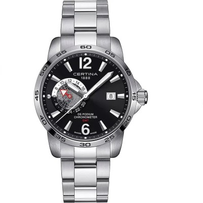 часовник,часовници,certina,c034455110570,watch,silver,(grey,black)