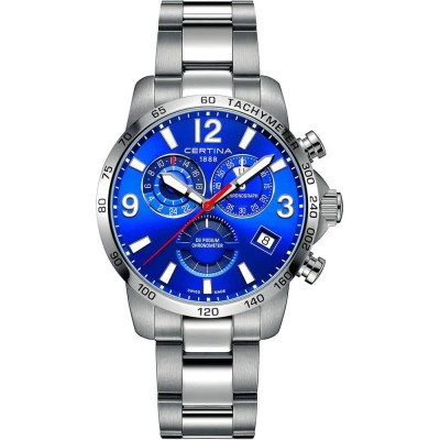 часовник,часовници,certina,c034654110470,watch,silver,(grey,blue)