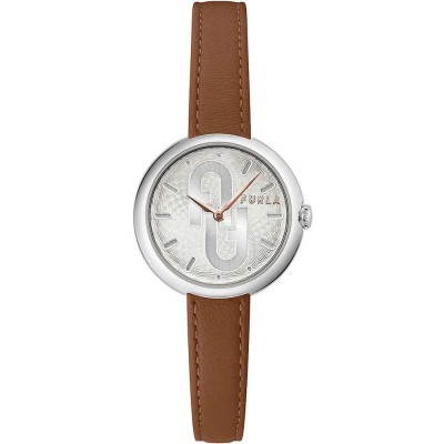 часовник,часовници,furla,ww00005001l1,watch,brown,(brown,leather,grey)