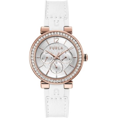 часовник,часовници,furla,ww00011003l3,watch,golden,(white,grey)