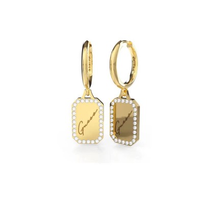 бижутерия,guess,jub1133jwygtu,earrings,golden,(golden)